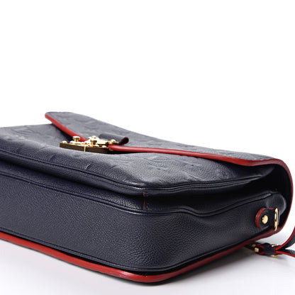Louis Vuitton Empreinte Pochette Metis Marine Rouge 5 of 9
