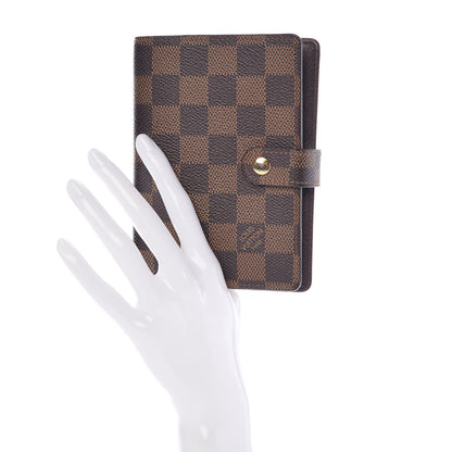 Louis Vuitton Damier Ebene Small Ring Agenda Cover 2 of 7