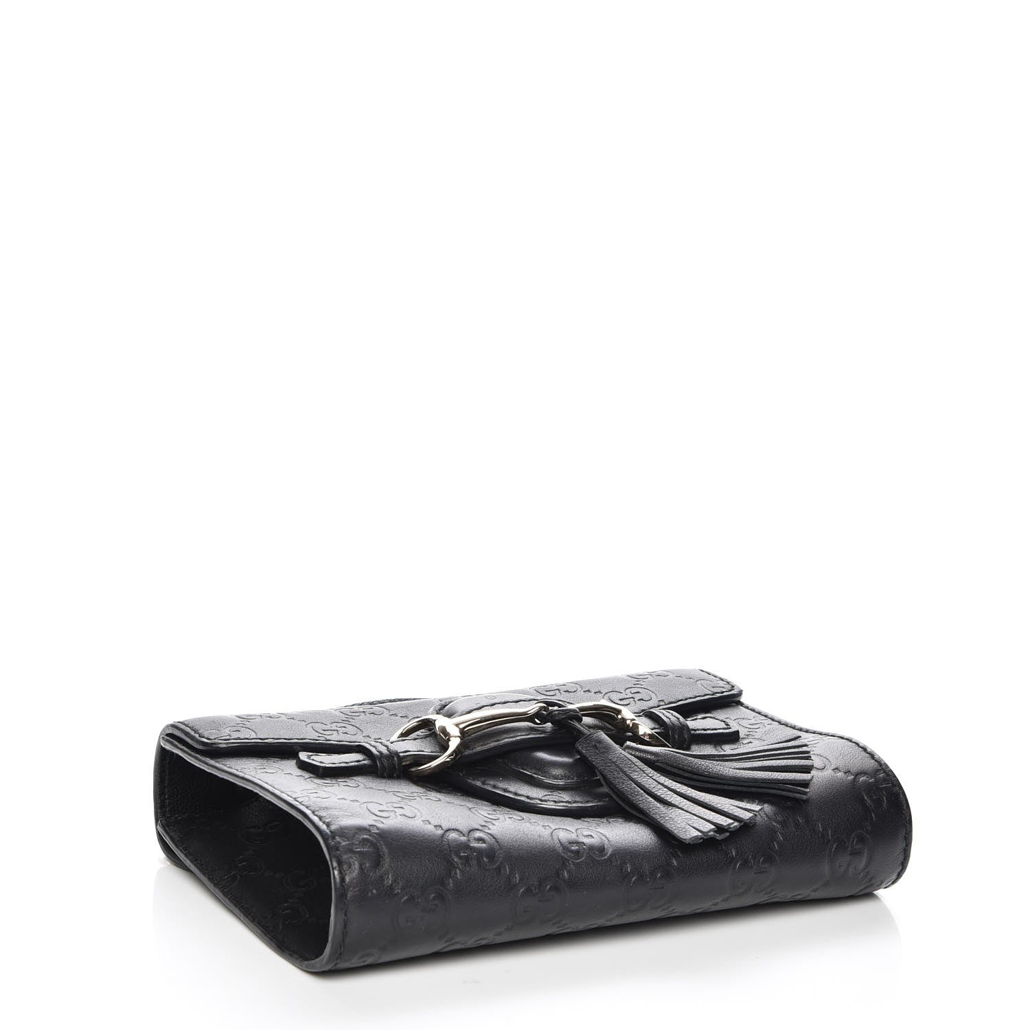 Gucci Guccissima Mini Emily Shoulder Bag Black 4 of 7