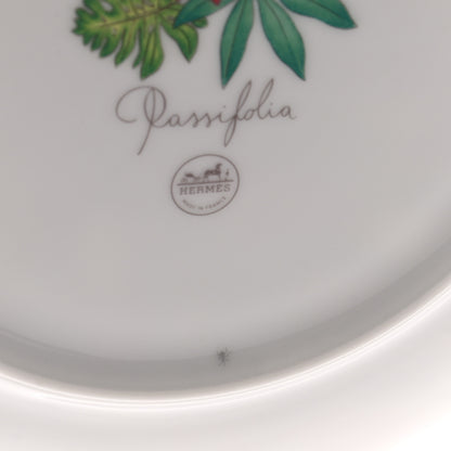Hermes Porcelain Passifolia Dessert Plate N°1 Set of 2 8 of 8