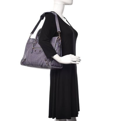 Balenciaga Agneau Giant 12 Rose Gold Hardware City Jacynthe 1 of 16