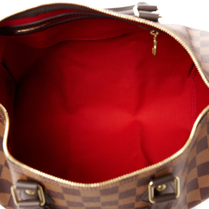Louis Vuitton Damier Ebene Speedy Bandouliere 35 5 of 14