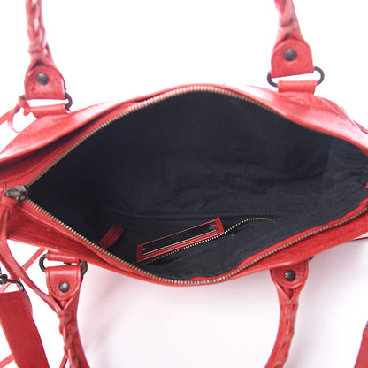 Balenciaga Agneau Classic Hardware First Rouge Coquelicot 5 of 12