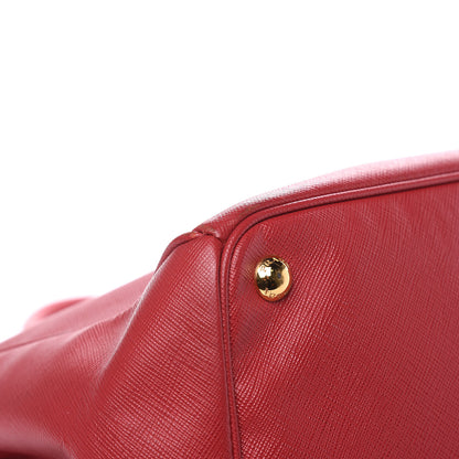 Prada Saffiano Lux Large Tote Fuoco 8 of 13
