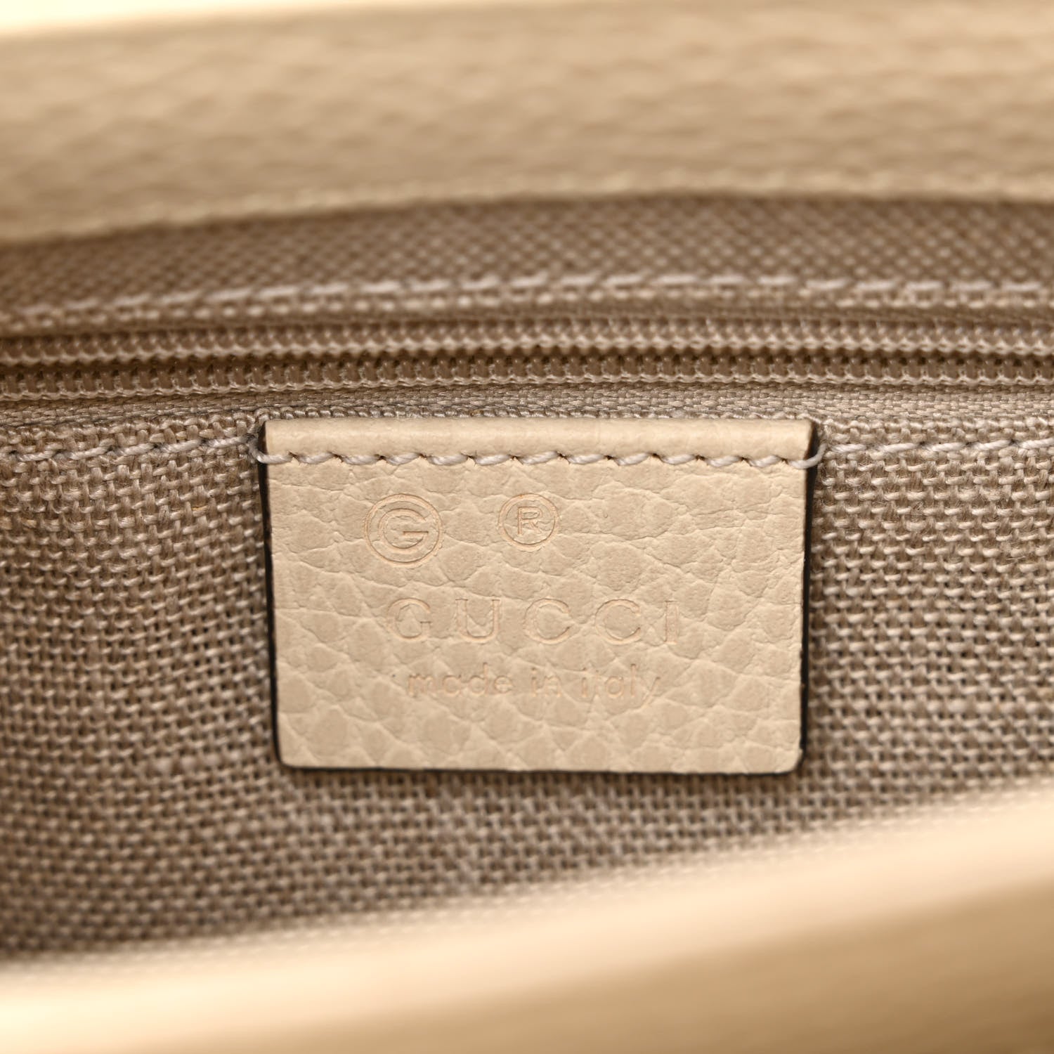Gucci Dollar Calfskin Interlocking G Crossbody Bag Mystic White 6 of 10