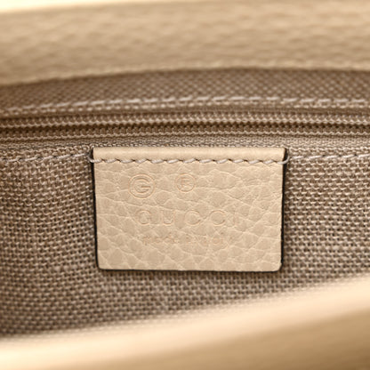 Gucci Dollar Calfskin Interlocking G Crossbody Bag Mystic White 6 of 10
