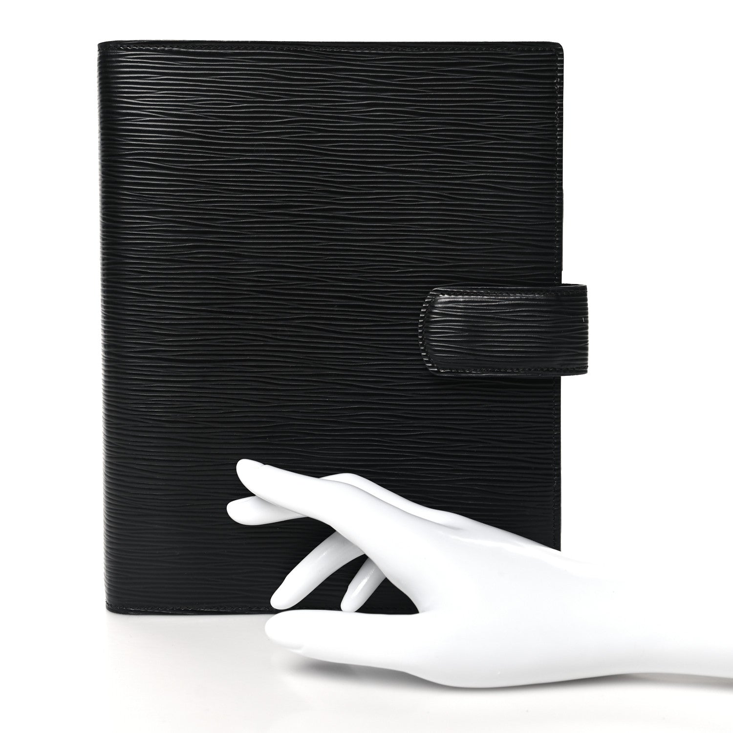 Louis Vuitton Epi Large Ring Agenda Black 2 of 8