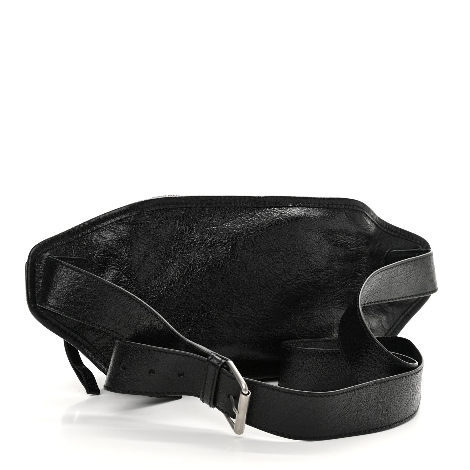 Balenciaga Lambskin Classic Hardware Neo Lift Hip Bag Black 3 of 10