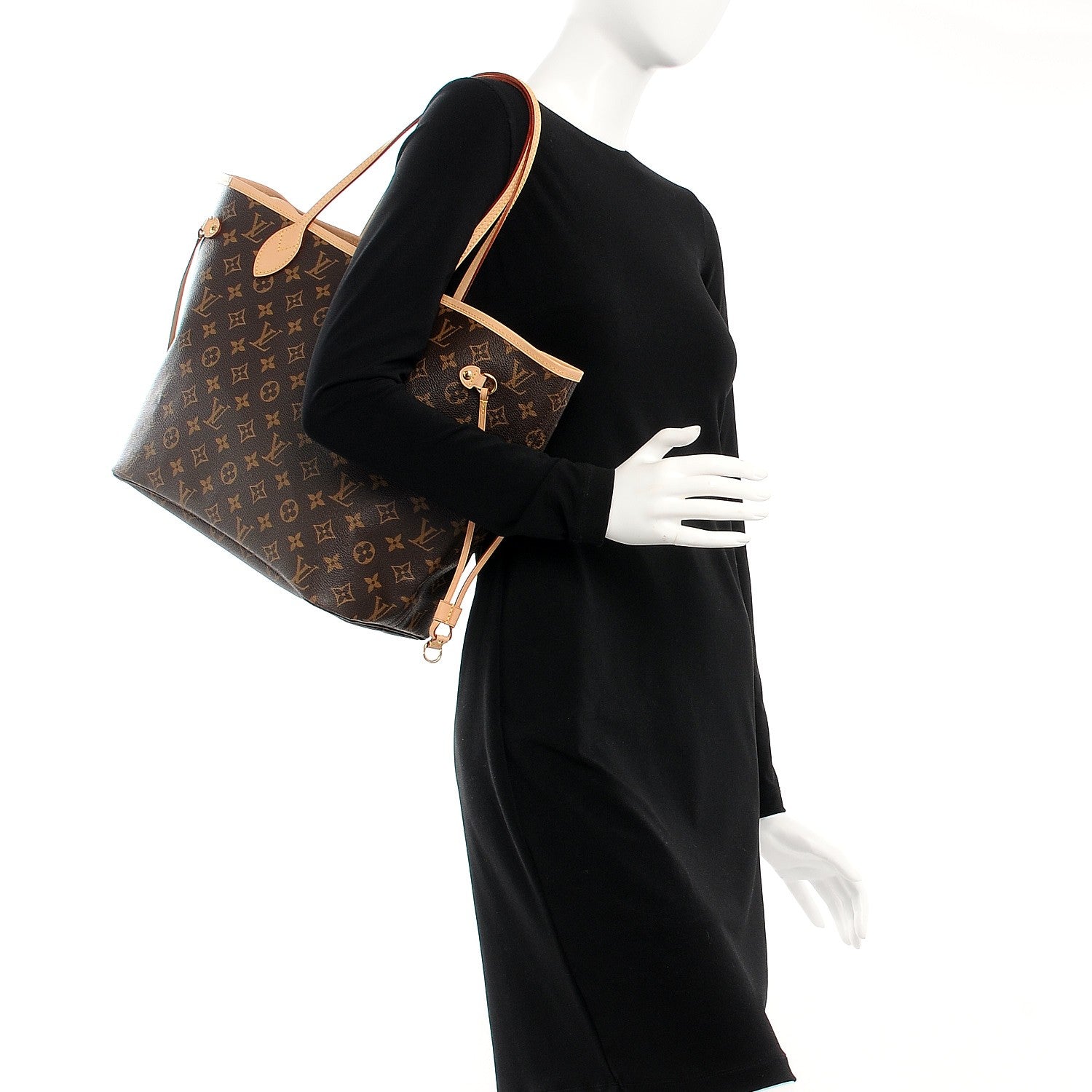Louis Vuitton Monogram Neo Neverfull MM Pivoine 2 of 10