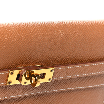 Hermes Epsom Kelly Longue Wallet Gold 8 of 8
