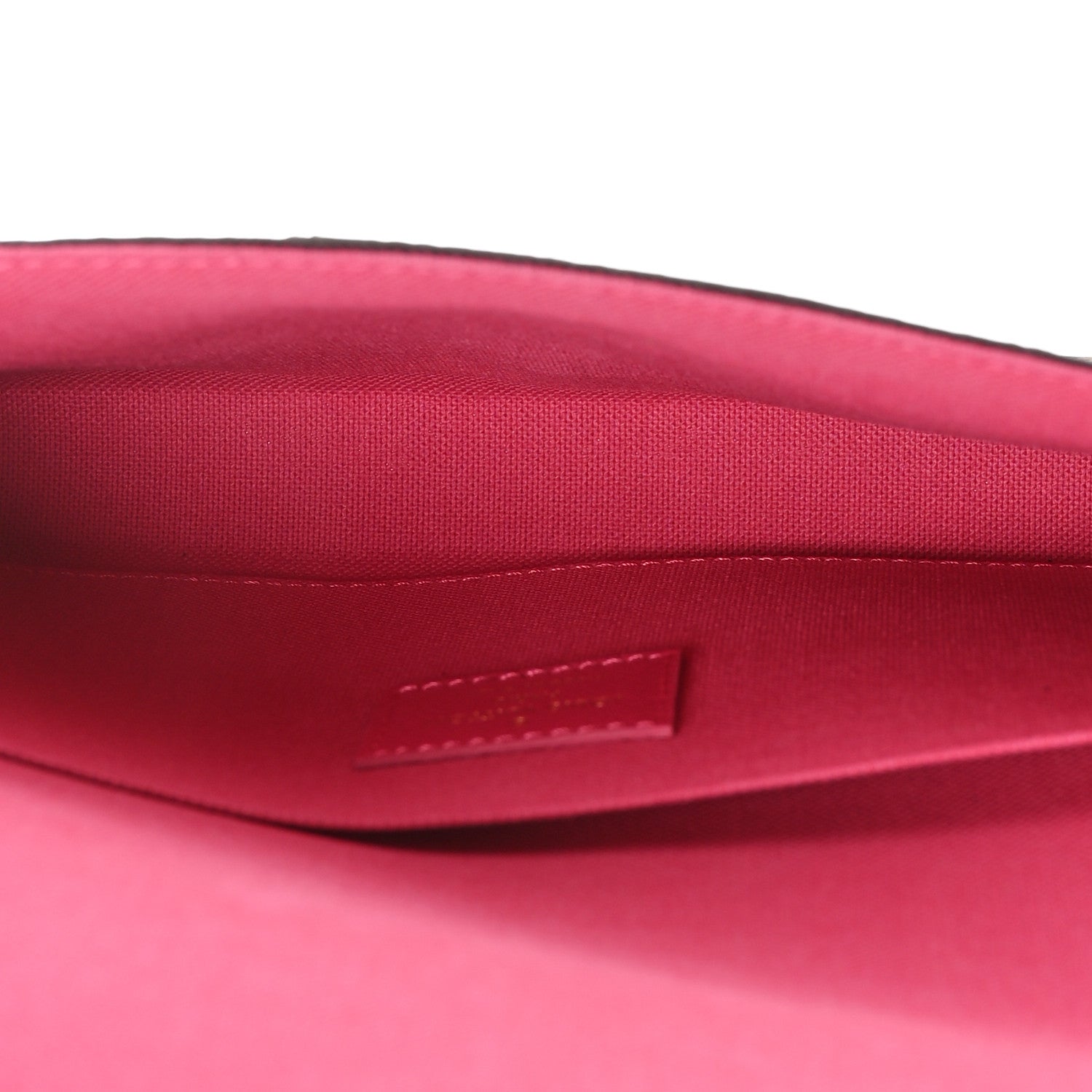 Louis Vuitton Monogram 2021 Christmas Animation Hollywood Pochette Felicie Chain Wallet Fuchsia 6 of 11