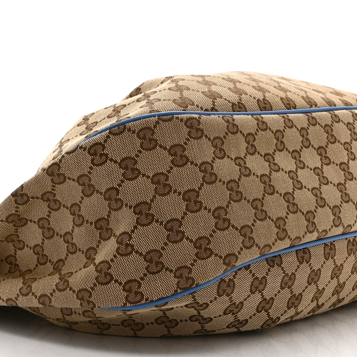 Gucci Monogram Medium Sukey Hobo Blue 10 of 11