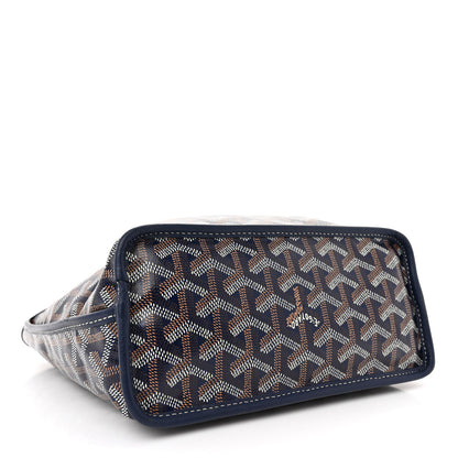 Goyard Goyardine Reversible Mini Anjou Navy 7 of 17