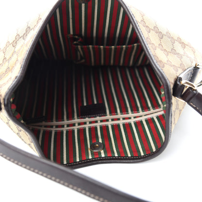 Gucci Monogram Medium New Britt Hobo Dark Brown 5 of 13
