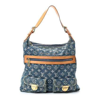 Louis Vuitton Denim Baggy GM Blue 1 of 12