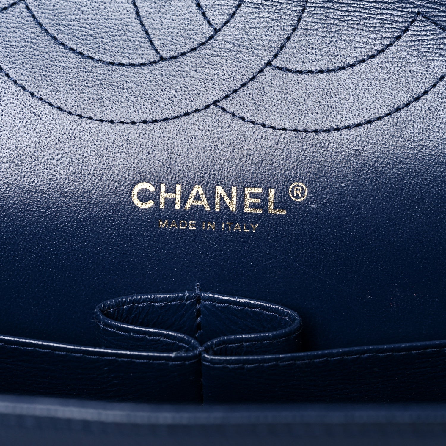 Chanel Caviar Quilted Jumbo Double Flap Blue 6 of 17