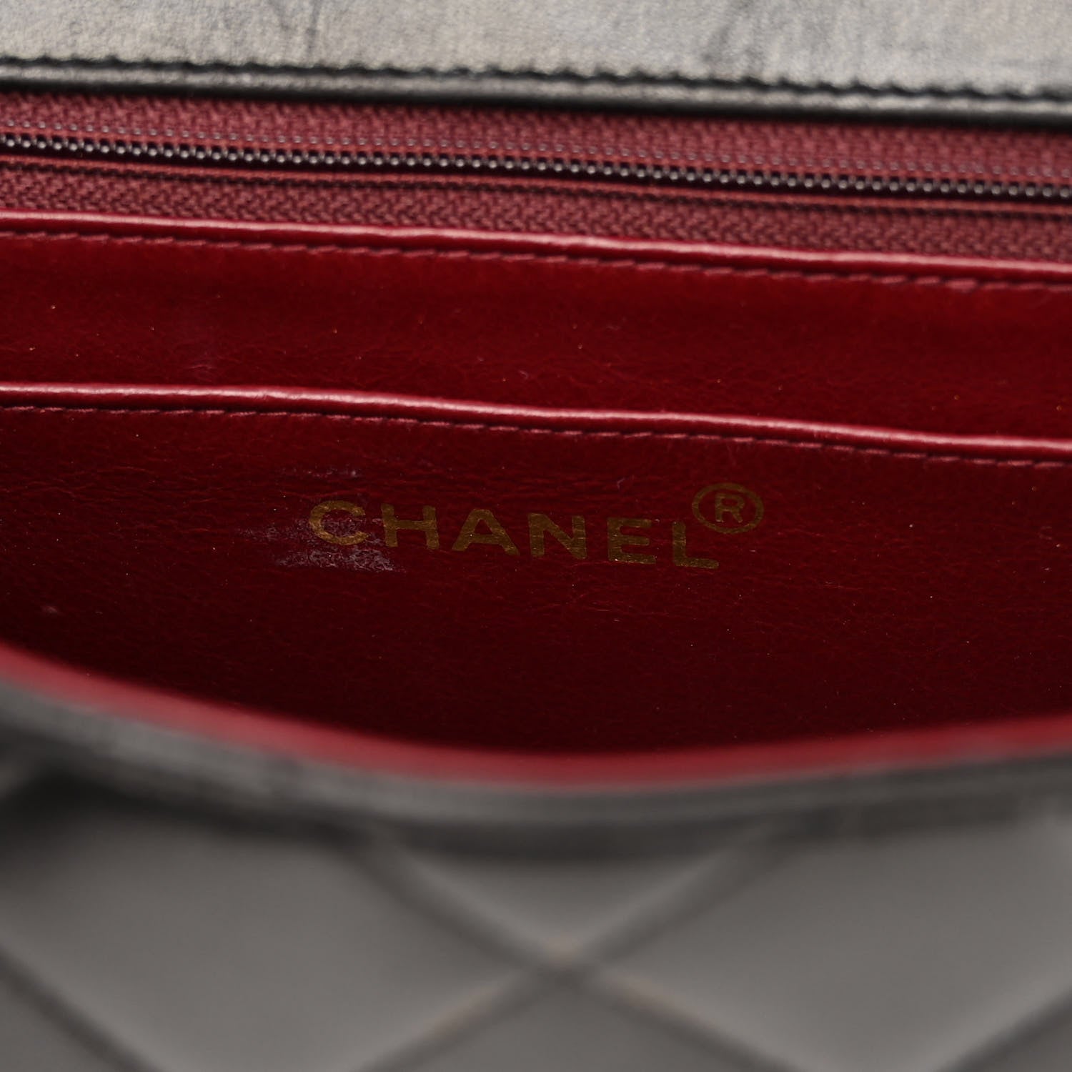 Chanel Lambskin Quilted Medium Single Flap Black 6 of 11