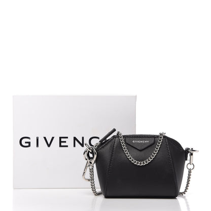 Givenchy Lambskin Baby Antigona with Chain Black 8 of 9