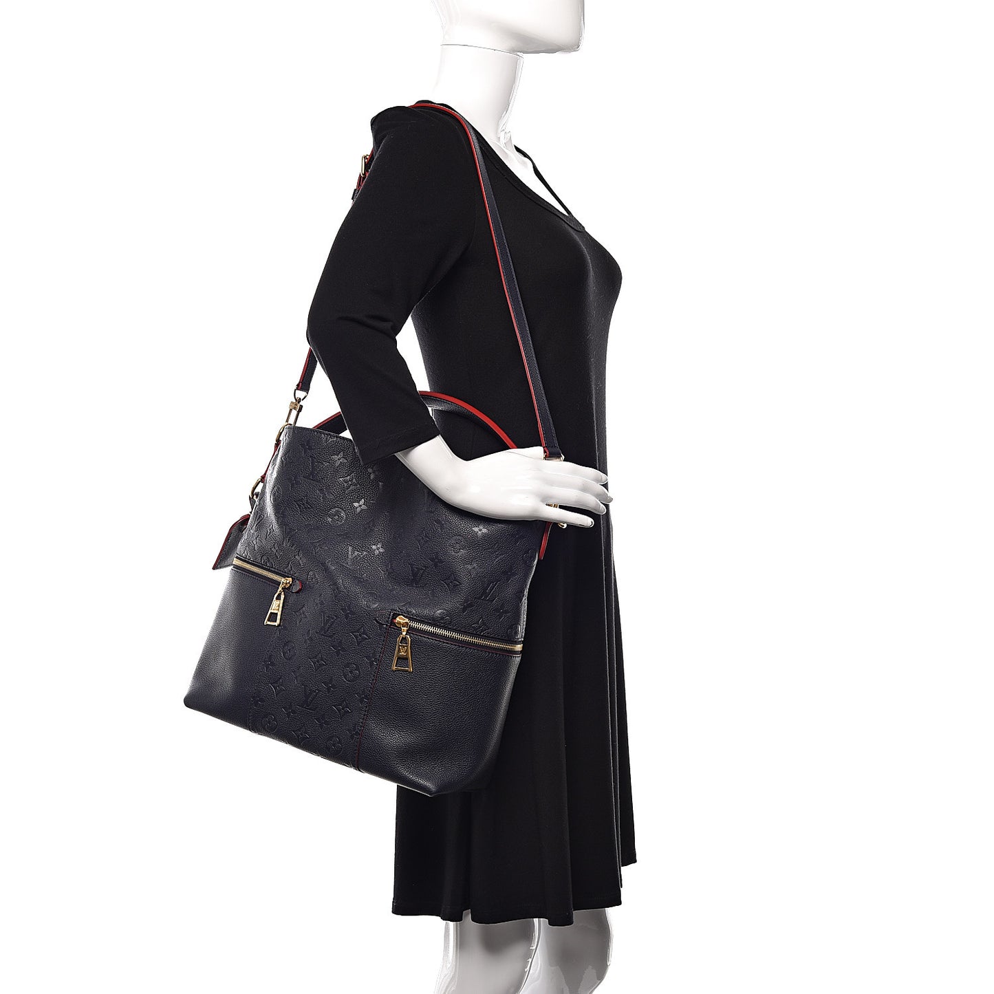 Empreinte Melie Marine Rouge
