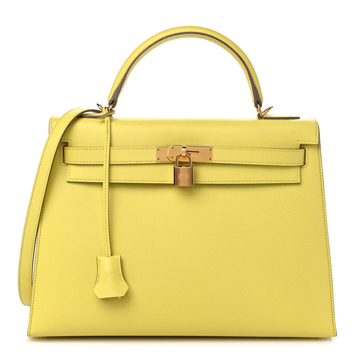 Hermes Epsom Kelly Sellier 32 Soufre 1 of 9
