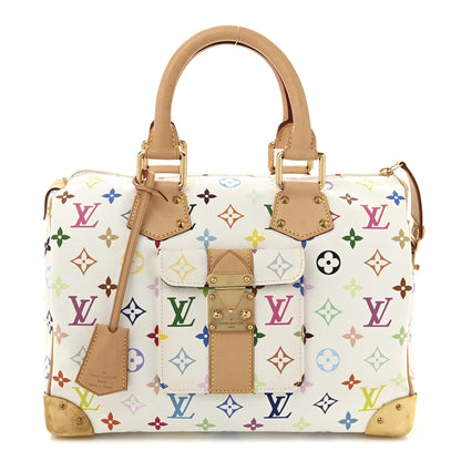 Louis Vuitton Monogram Multicolor Speedy 30 White 1 of 9
