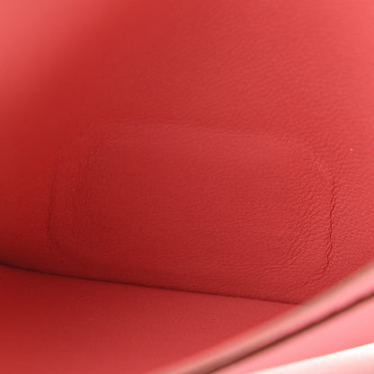 Hermes Chevre Mysore Bearn Card Holder Wallet Rose Lipstick 9 of 10