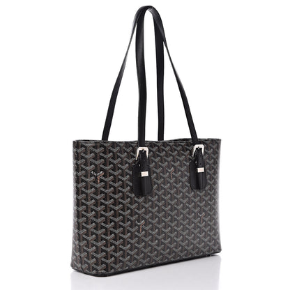Goyard Goyardine Sac Marie Galante MM Black 3 of 12