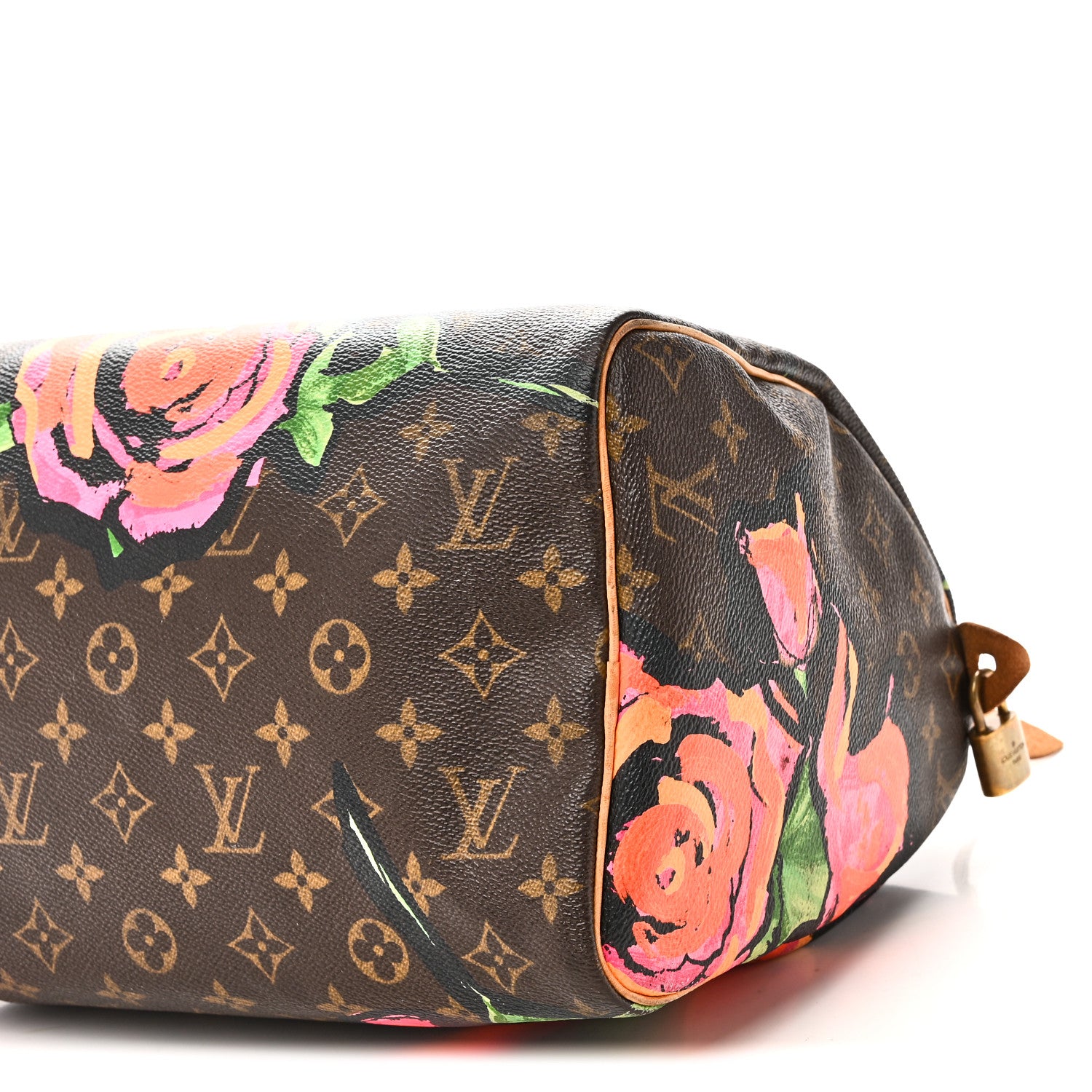 Louis Vuitton Monogram Roses Speedy 30 10 of 13