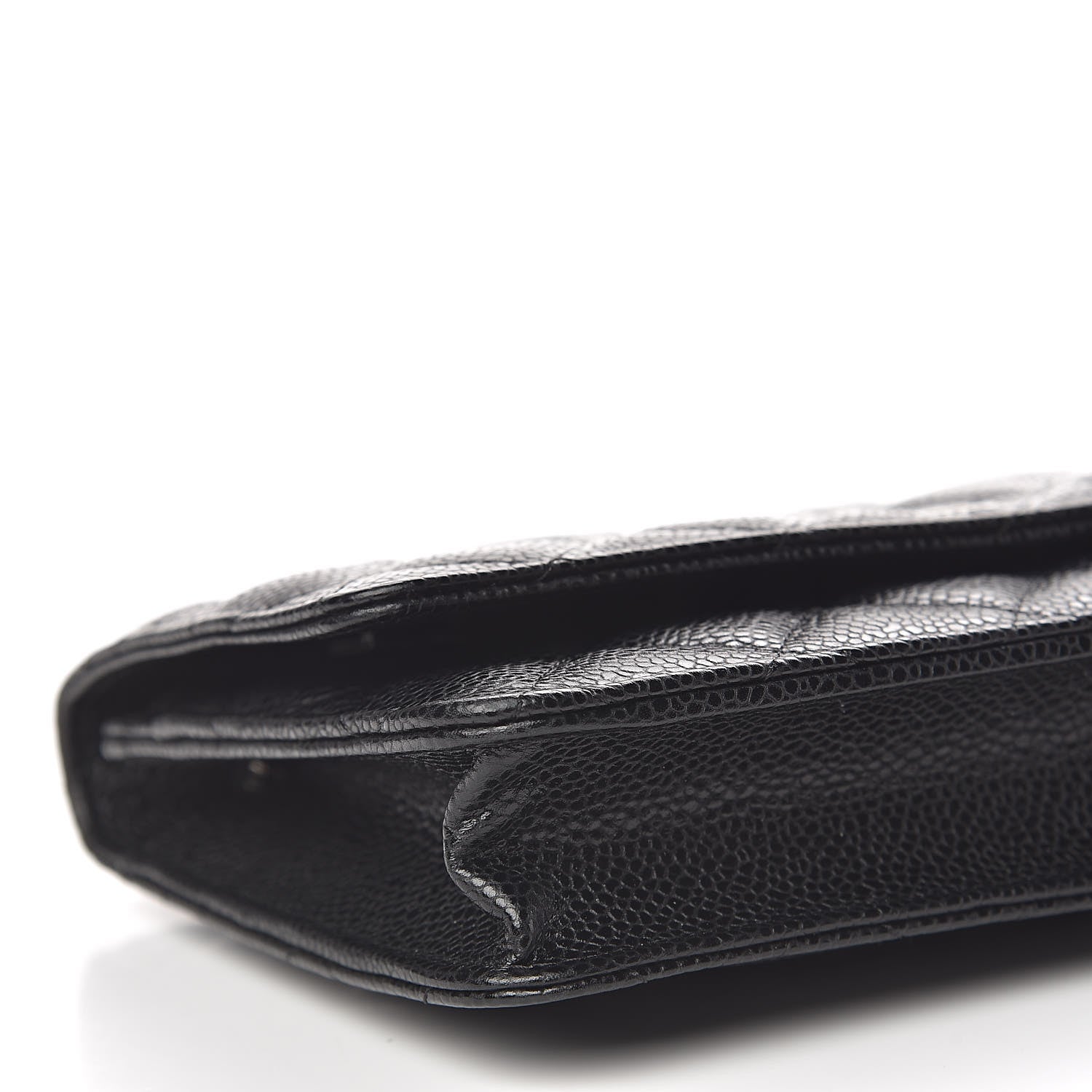 Chanel Caviar Quilted Wallet On Chain WOC Black 9 of 12