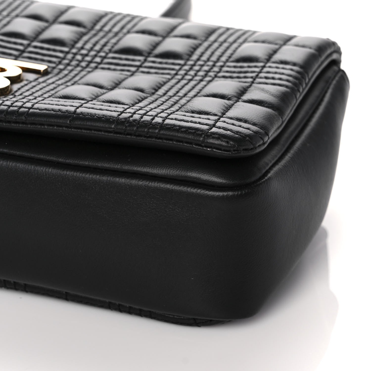 Burberry Lambskin Quilted Small Lola Bag Black 9 of 10