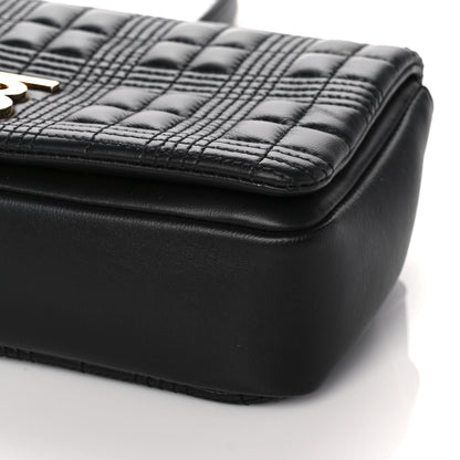 Burberry Lambskin Quilted Small Lola Bag Black 9 of 10