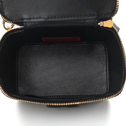 Valentino Garavani Grained Calfskin VSling Vanity Case Black 5 of 9