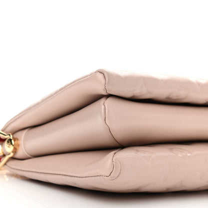 Louis Vuitton Lambskin Embossed Monogram Fall In Love Coussin PM Dragée Light Pink 8 of 9