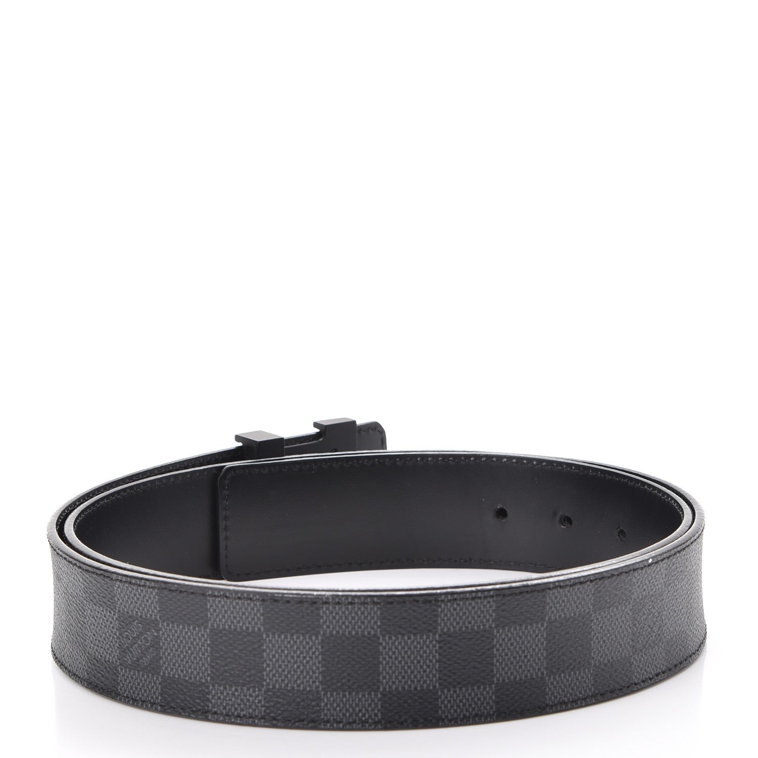 Louis Vuitton Damier Graphite 40mm LV Initiales Belt 110 44 3 of 11