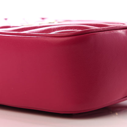 Saint Laurent Calfskin Matelasse Monogram Lou Belt Bag Bright Pink 7 of 8