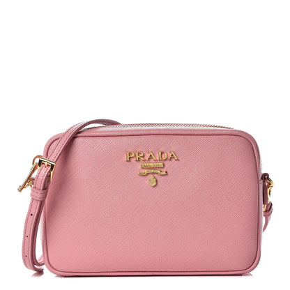 Prada Saffiano Mini Camera Crossbody Petalo 1 of 9