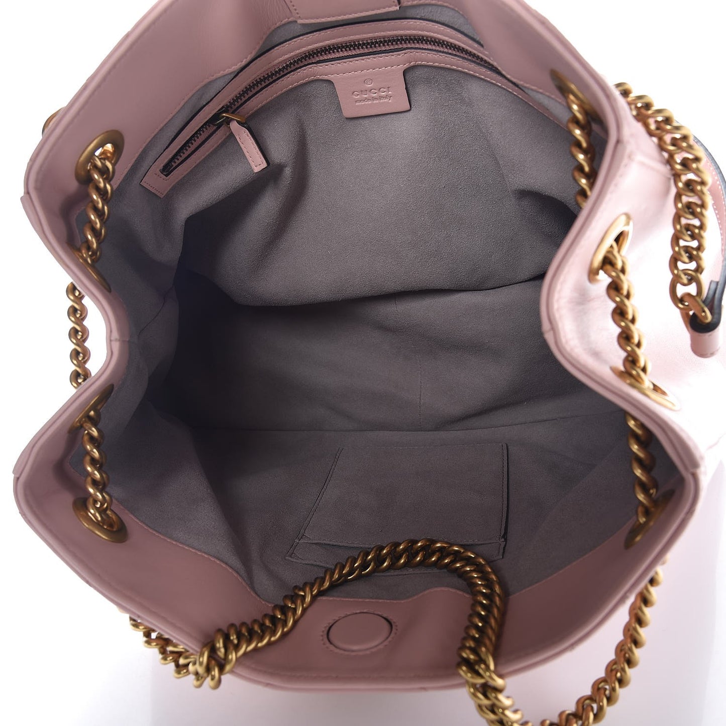 Calfskin Matelasse Medium GG Marmont Shoulder Tote Bag Perfect Pink