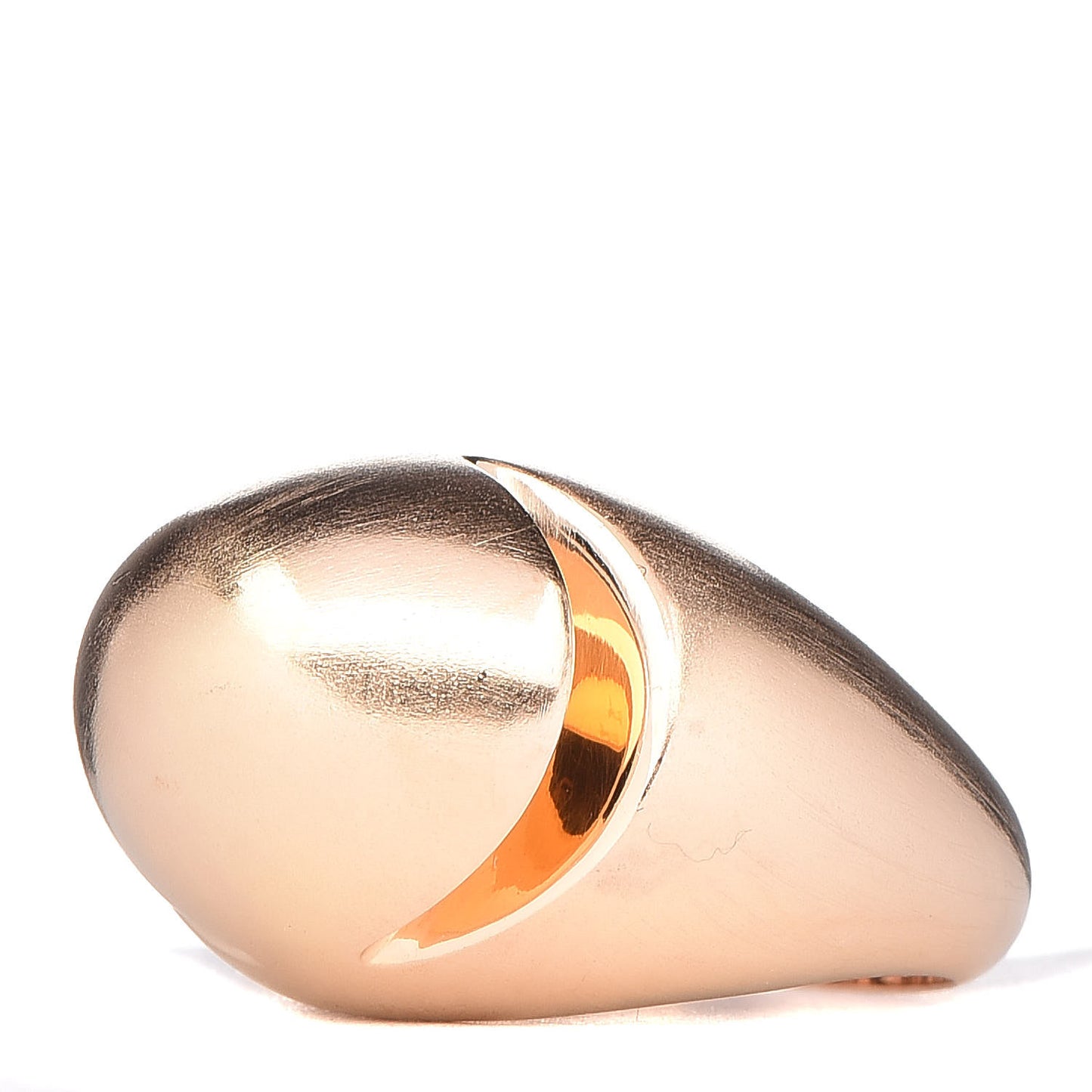 18K Rose Gold Fancy Dome Ring 47 4