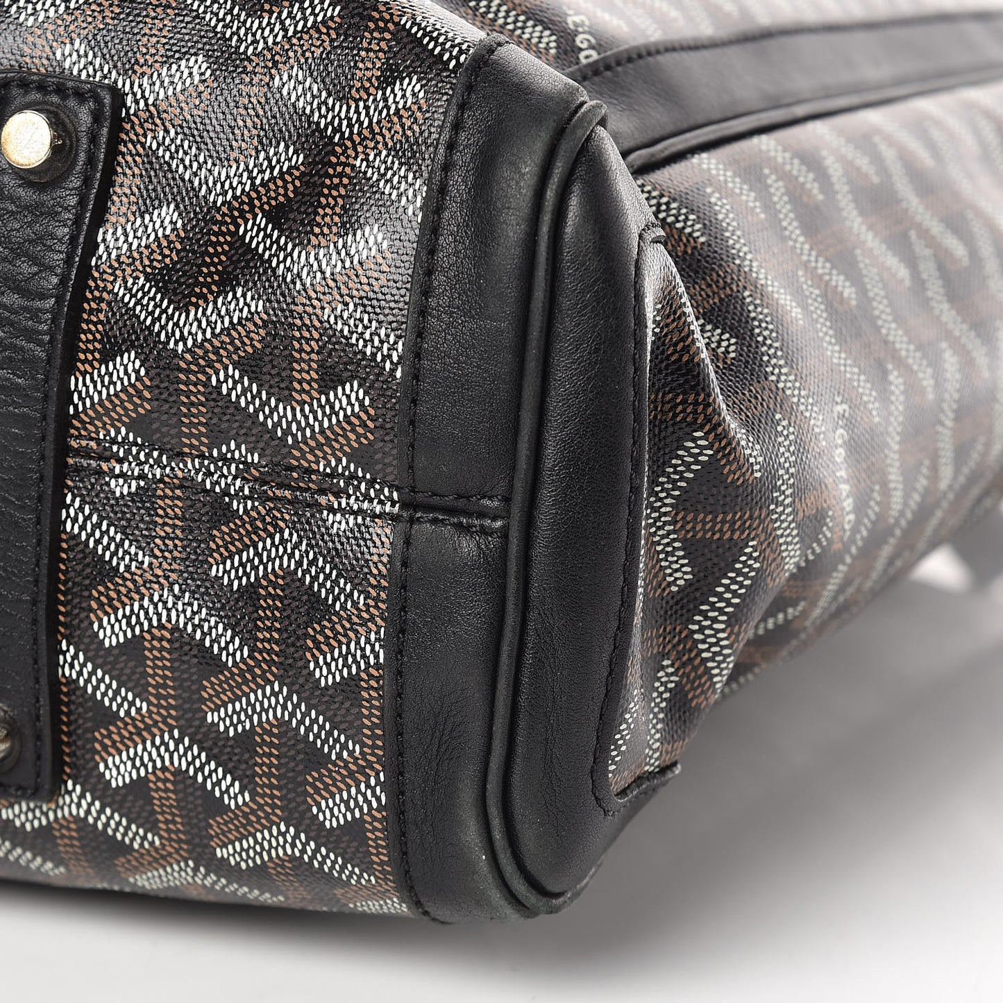 Goyardine Voltaire Tote Black