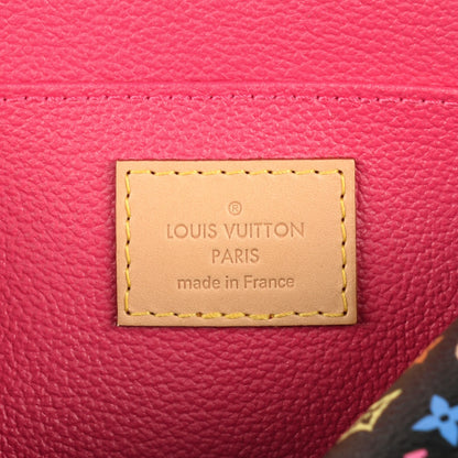 Louis Vuitton Monogram Multicolor Cosmetic Pouch Black Grenade 7 of 8