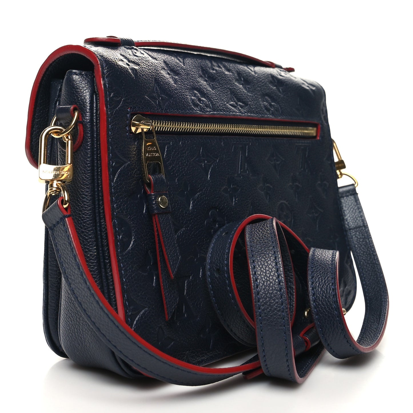 Empreinte Pochette Metis Marine Rouge