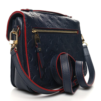 Louis Vuitton Empreinte Pochette Metis Marine Rouge 3 of 11