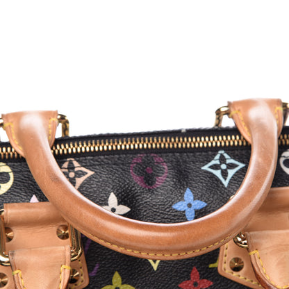 Louis Vuitton Monogram Multicolor Speedy 30 Black 6 of 10
