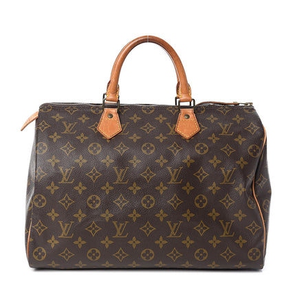 Louis Vuitton Monogram Speedy 35 1 of 16