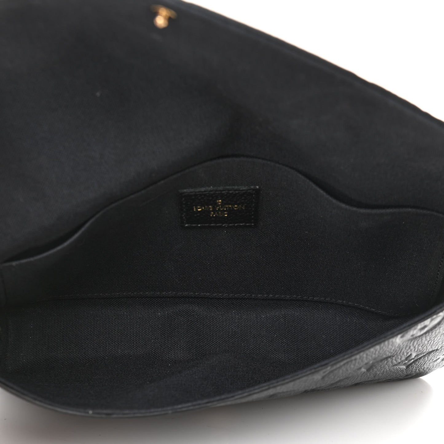 Empreinte Pochette Felicie Chain Wallet Black