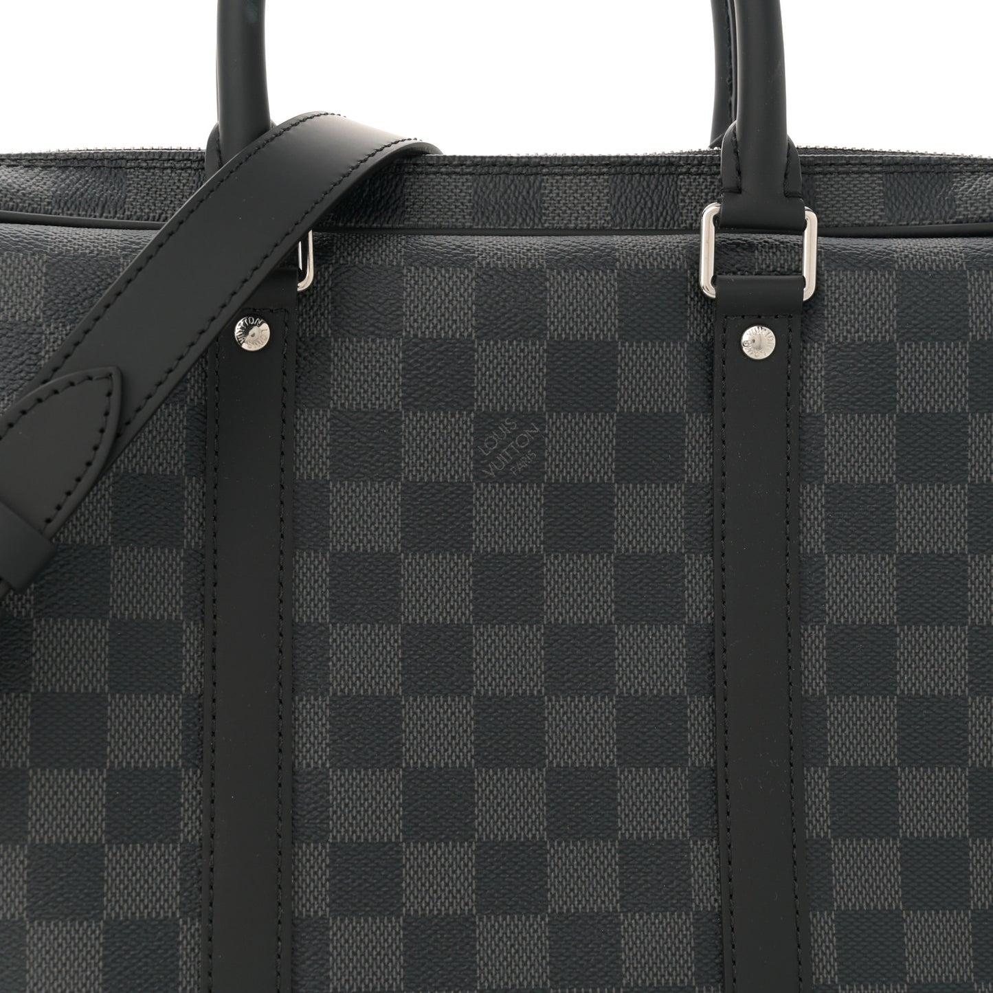 Damier Graphite Porte Documents Voyage PM