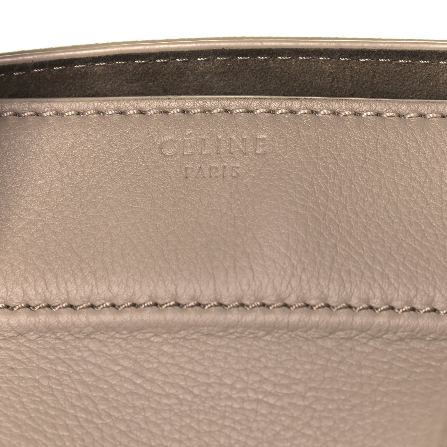 Supple Calfskin Medium Phantom Luggage Beige