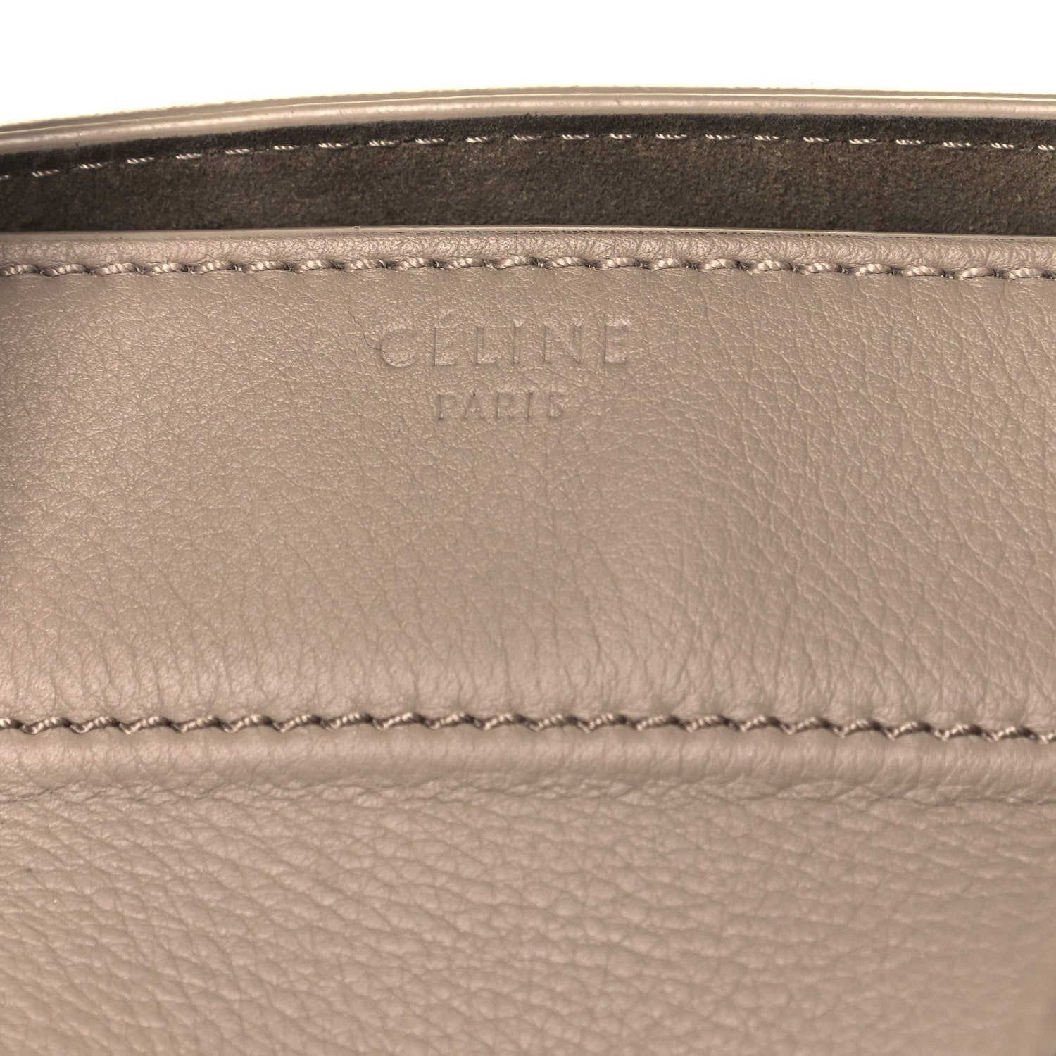 Celine Supple Calfskin Medium Phantom Luggage Beige 6 of 19