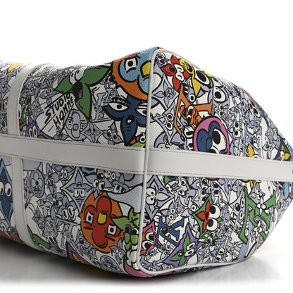 Louis Vuitton Monogram Comics Keepall Bandouliere 50 Multicolor 9 of 15