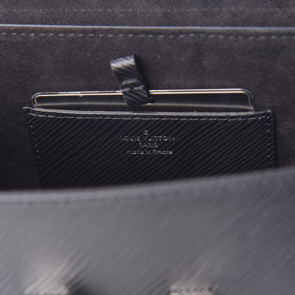 Louis Vuitton Epi Twist Shoulder Bag MM Black 5 of 9